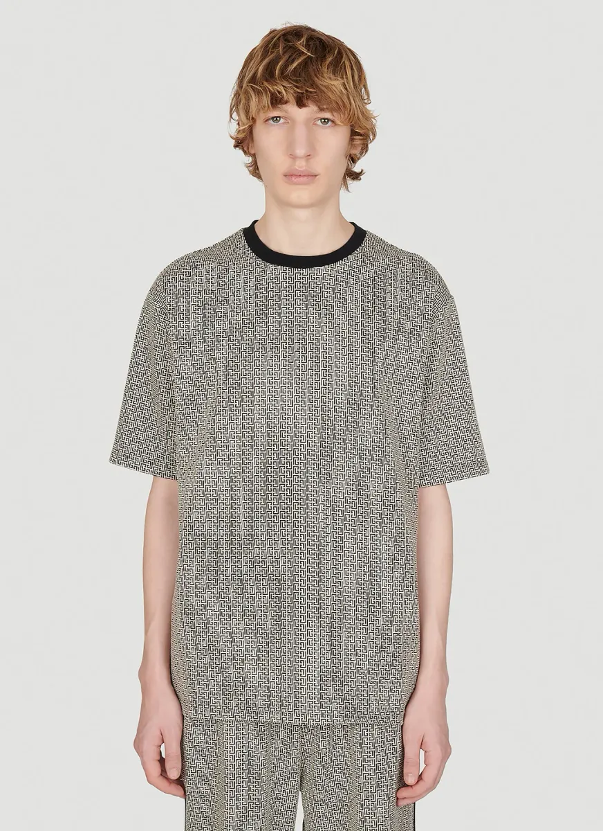Mini Monogram Jacquard T-Shirt