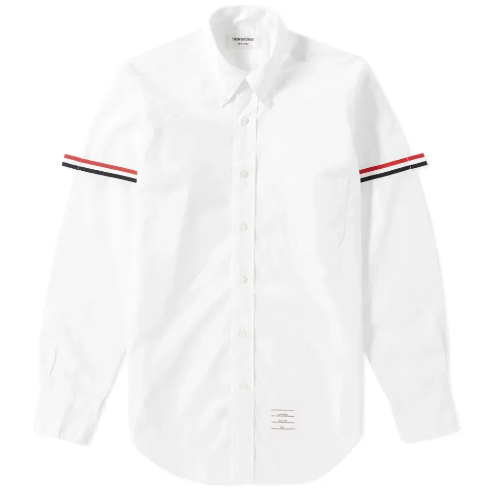 Grosgrain Arm Band Oxford Shirt