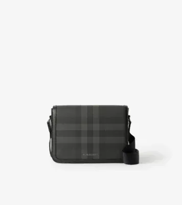 Small Alfred Bag in Charcoal grey - Men, Cotton, Technical