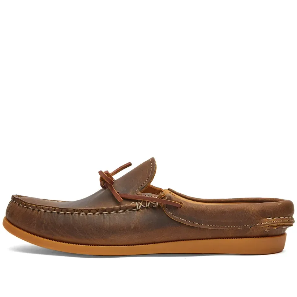 Lace Slip On Boat Shoe