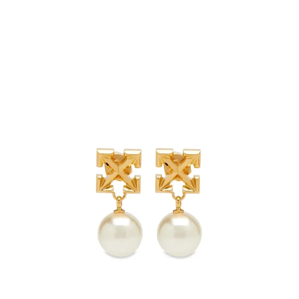 Arrow Pearl Earrings