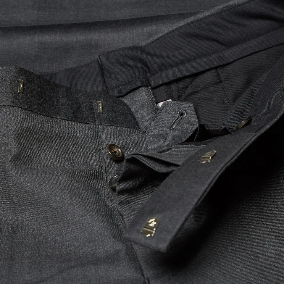 Classic Backstrap Suit Trouser