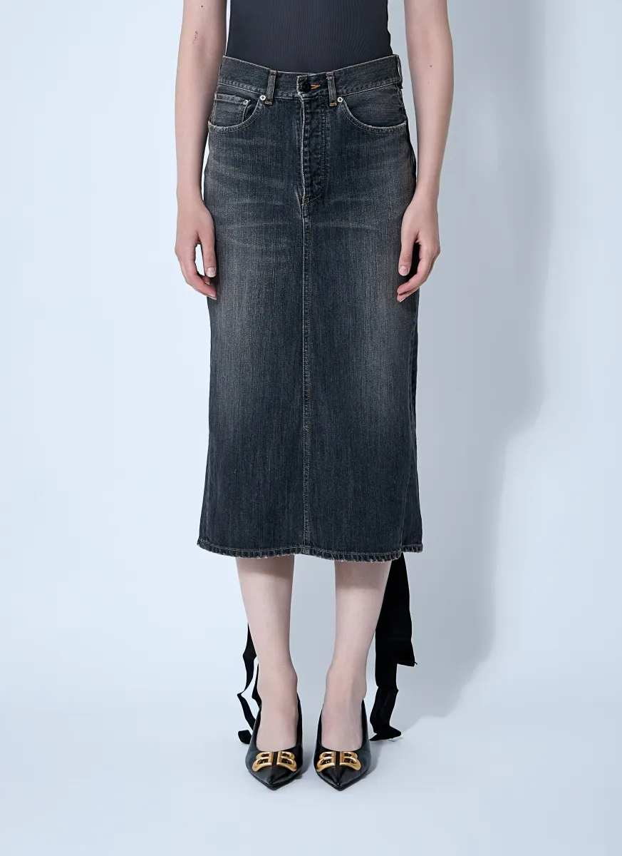 Lace-Up Skirt