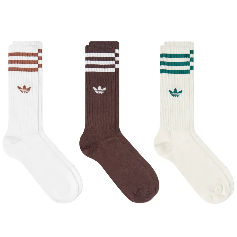Solid Crew Sock
