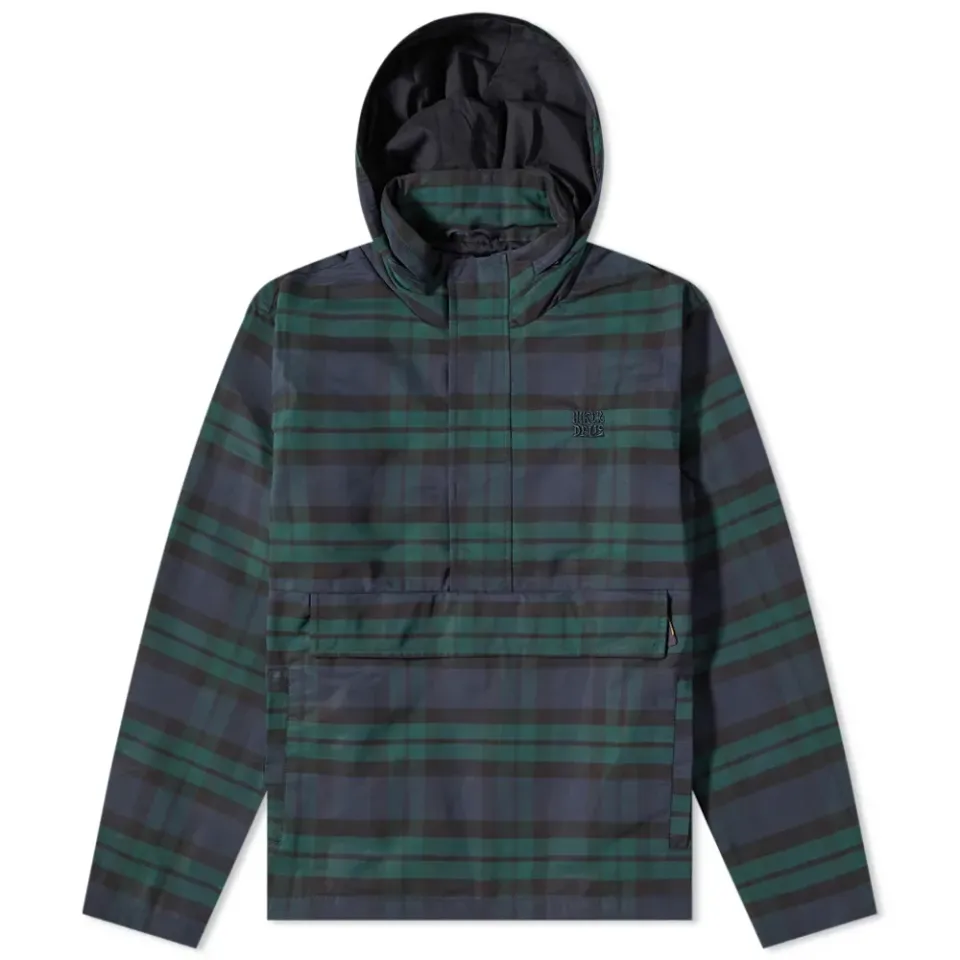 Plaid Smock Jacket