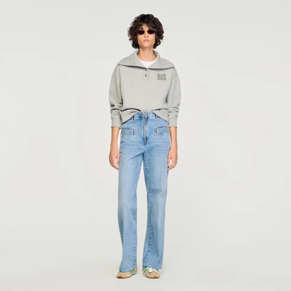 Wide-leg jeans