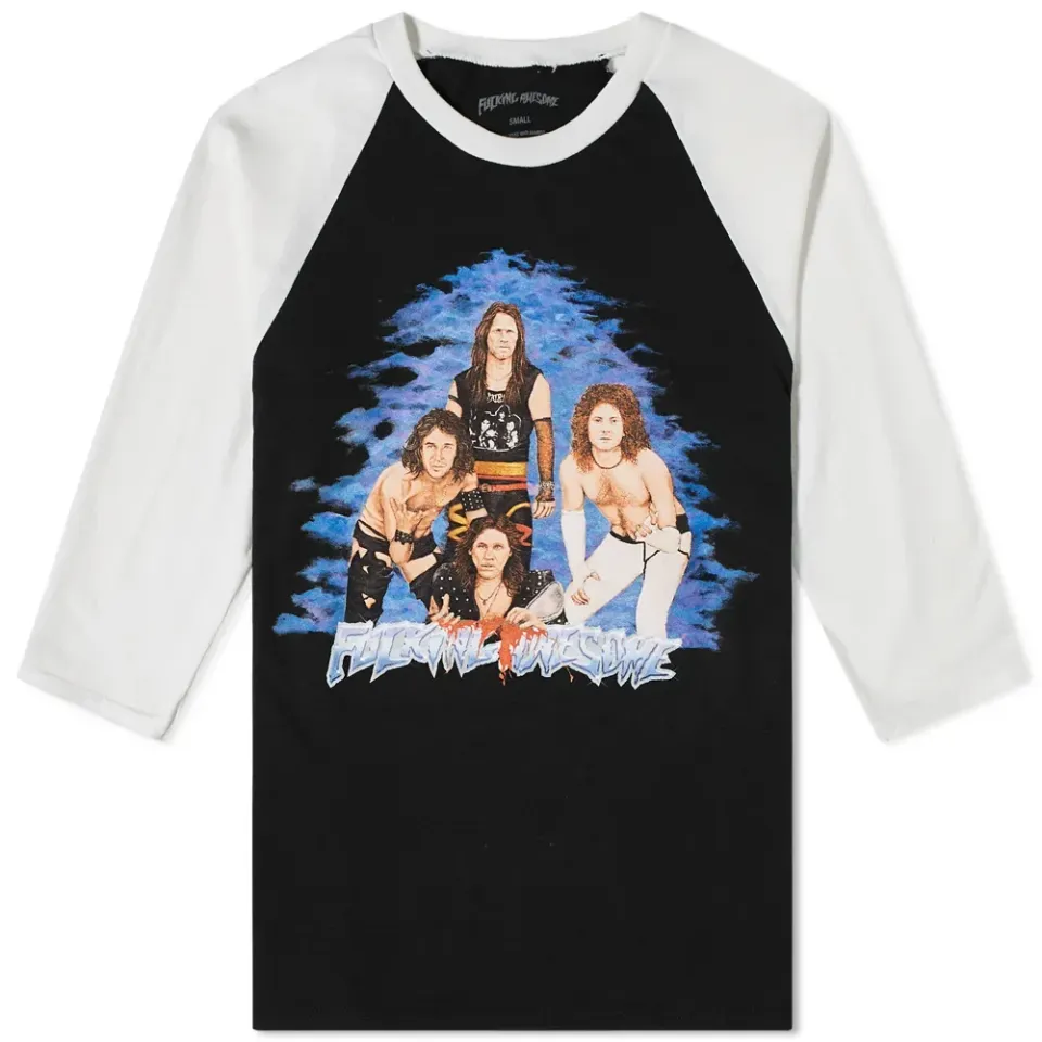 3/4 Sleeve Heavy Metal T-Shirt