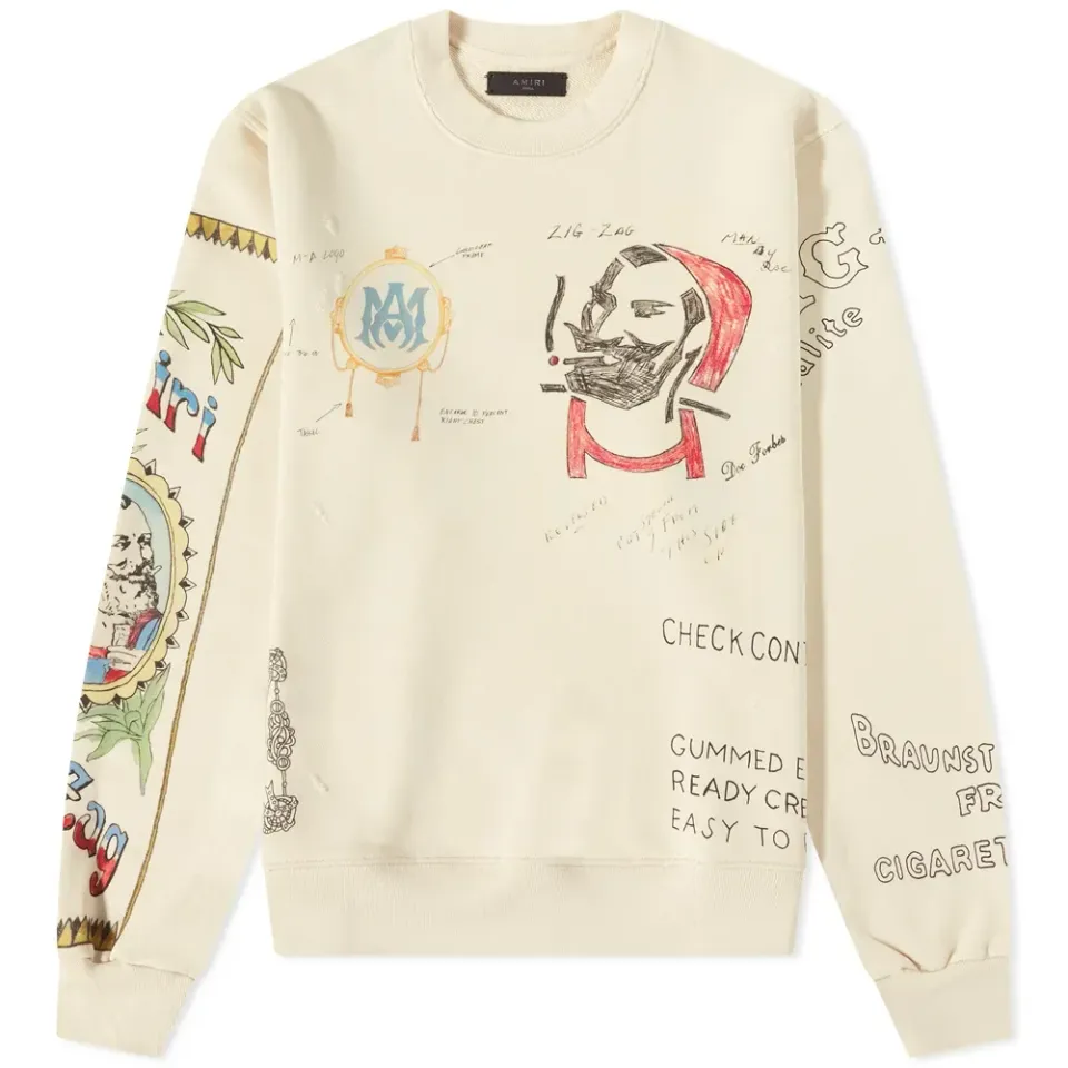 Zig Zag Crew Neck Sweat