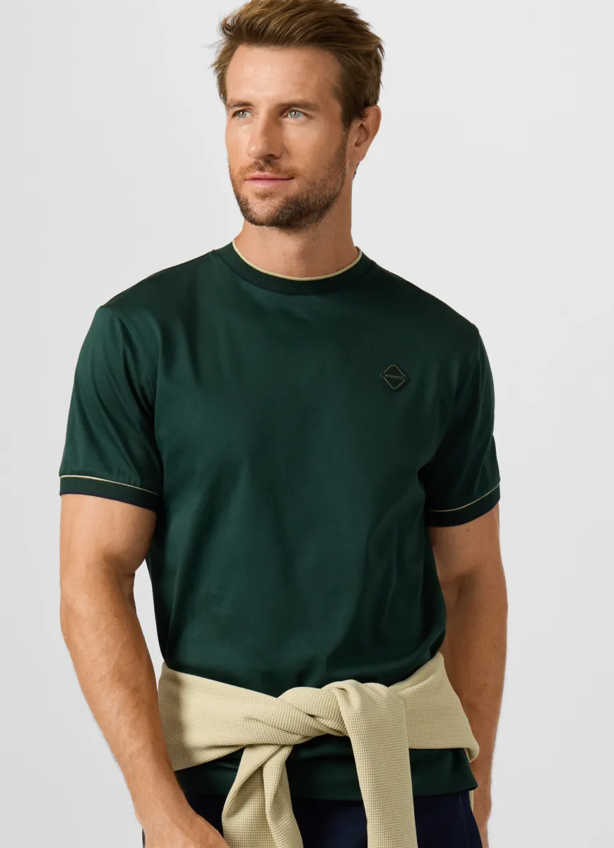 Classic Fit Branded Badge T-Shirt