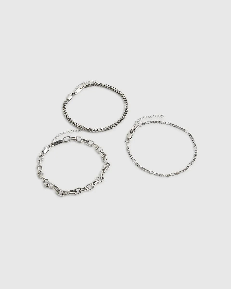 Chain Pack Of 3 Bracelets