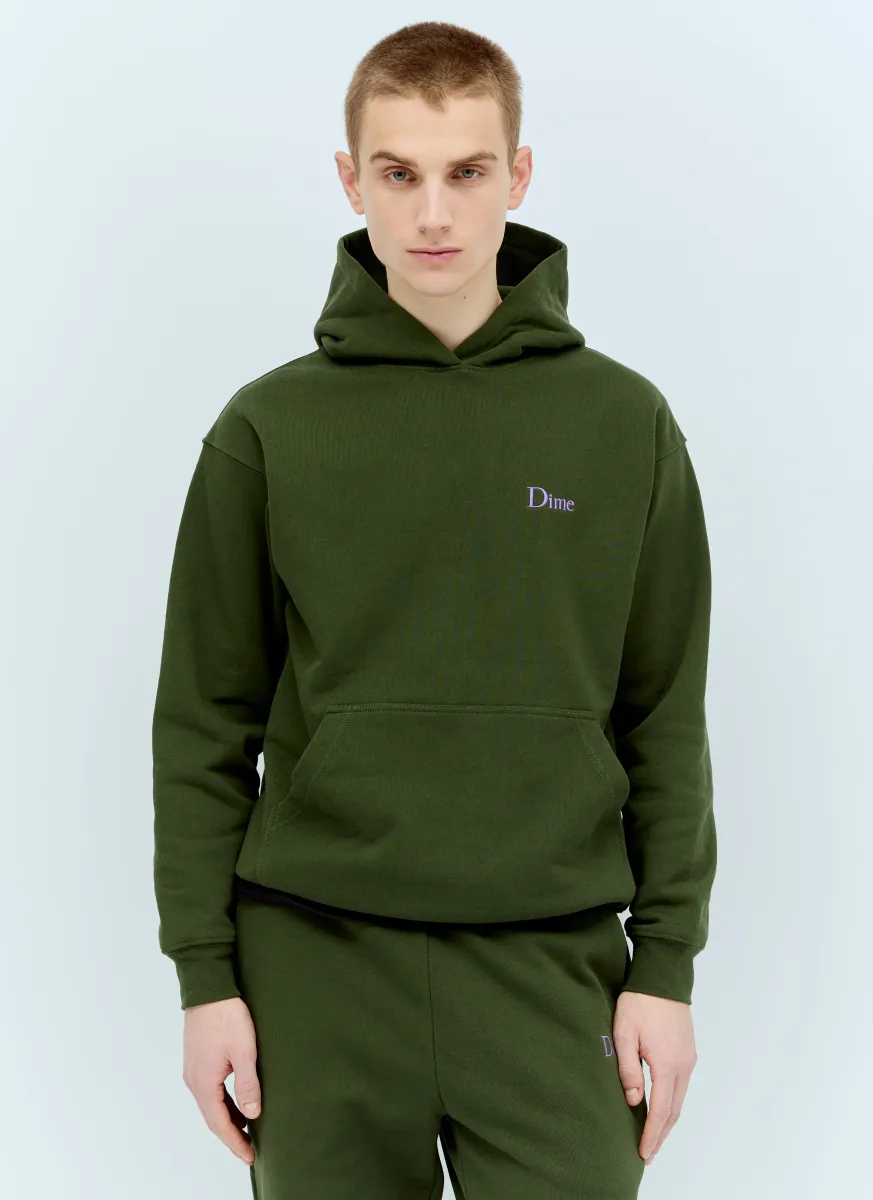 Classic Small Logo Hooded Sweatshirt
