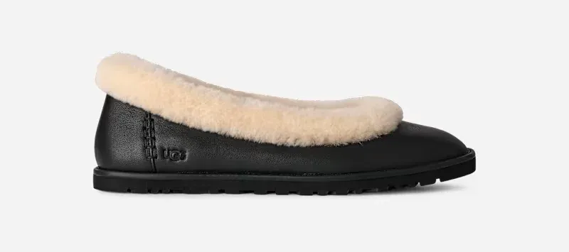 Zora Leather Ballet Flat for Women