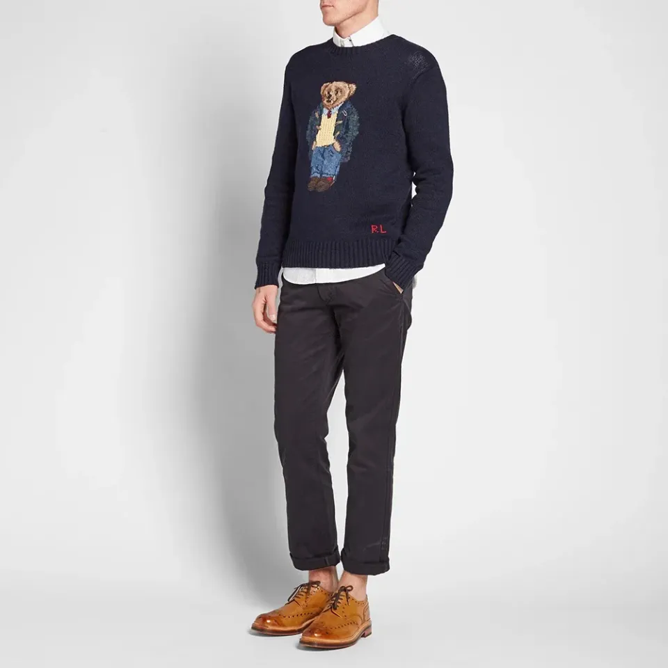 Preppy Bear Crew Knit