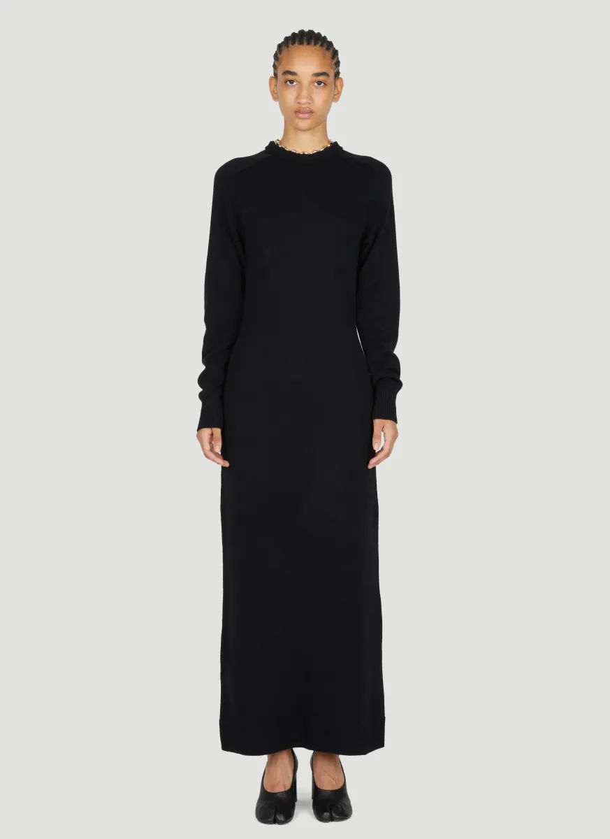Link-Chain Knitted Dress