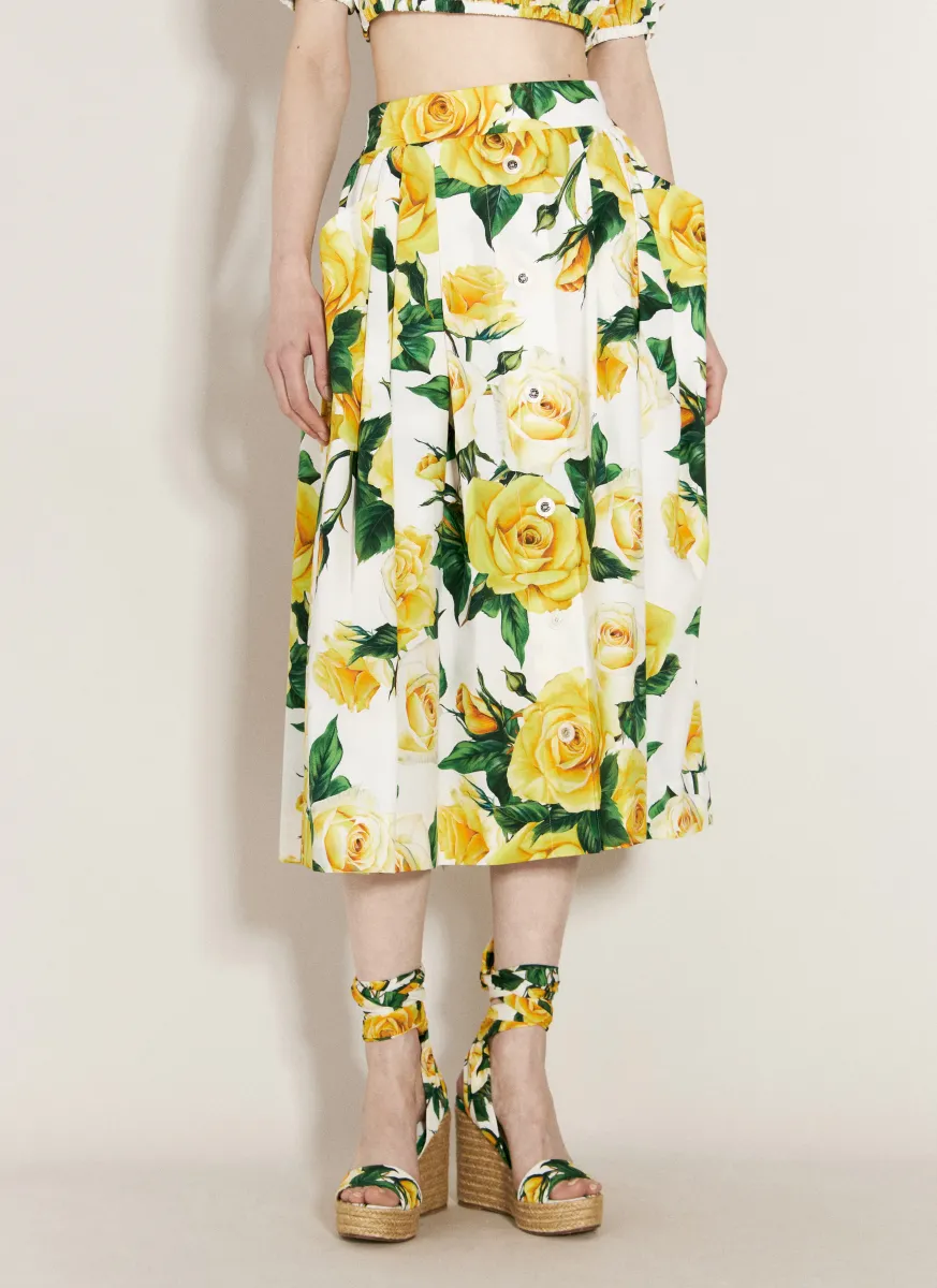 Circle Midi Skirt