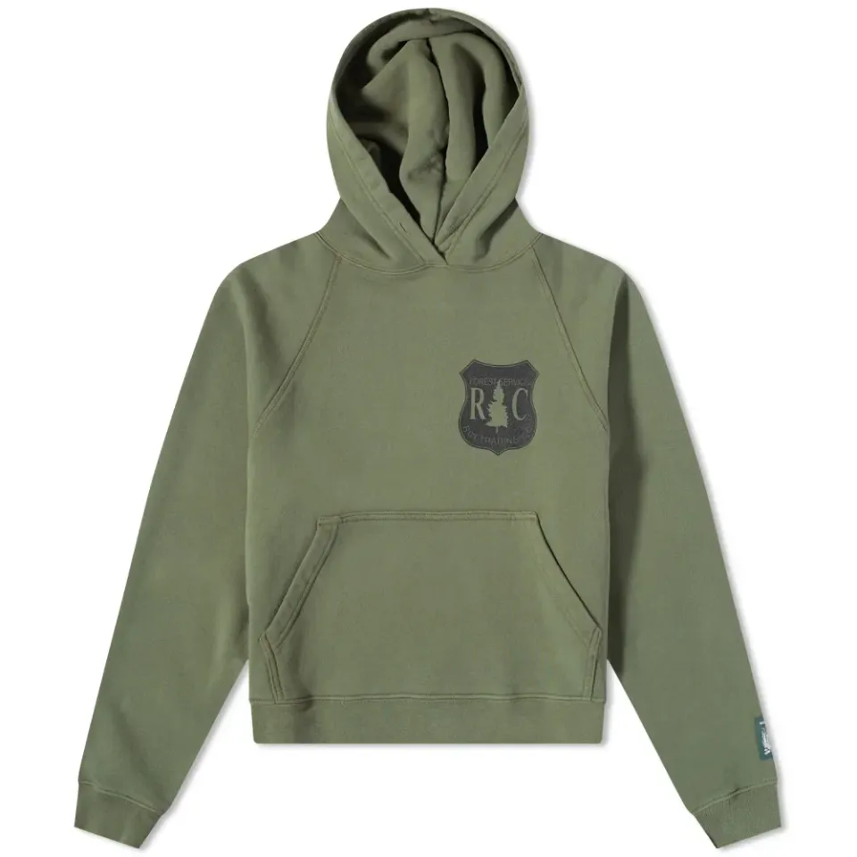 Forest Collegiate Popover Hoodie