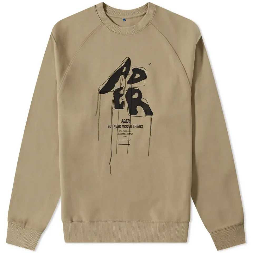 Embroidered Logo Crew Sweat