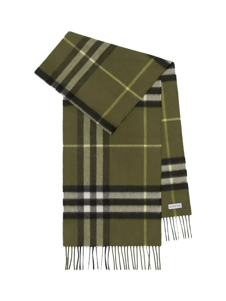 Giant Cashmere Scarf Light Green