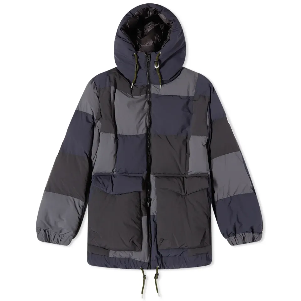 Patchwork Padded Jacket