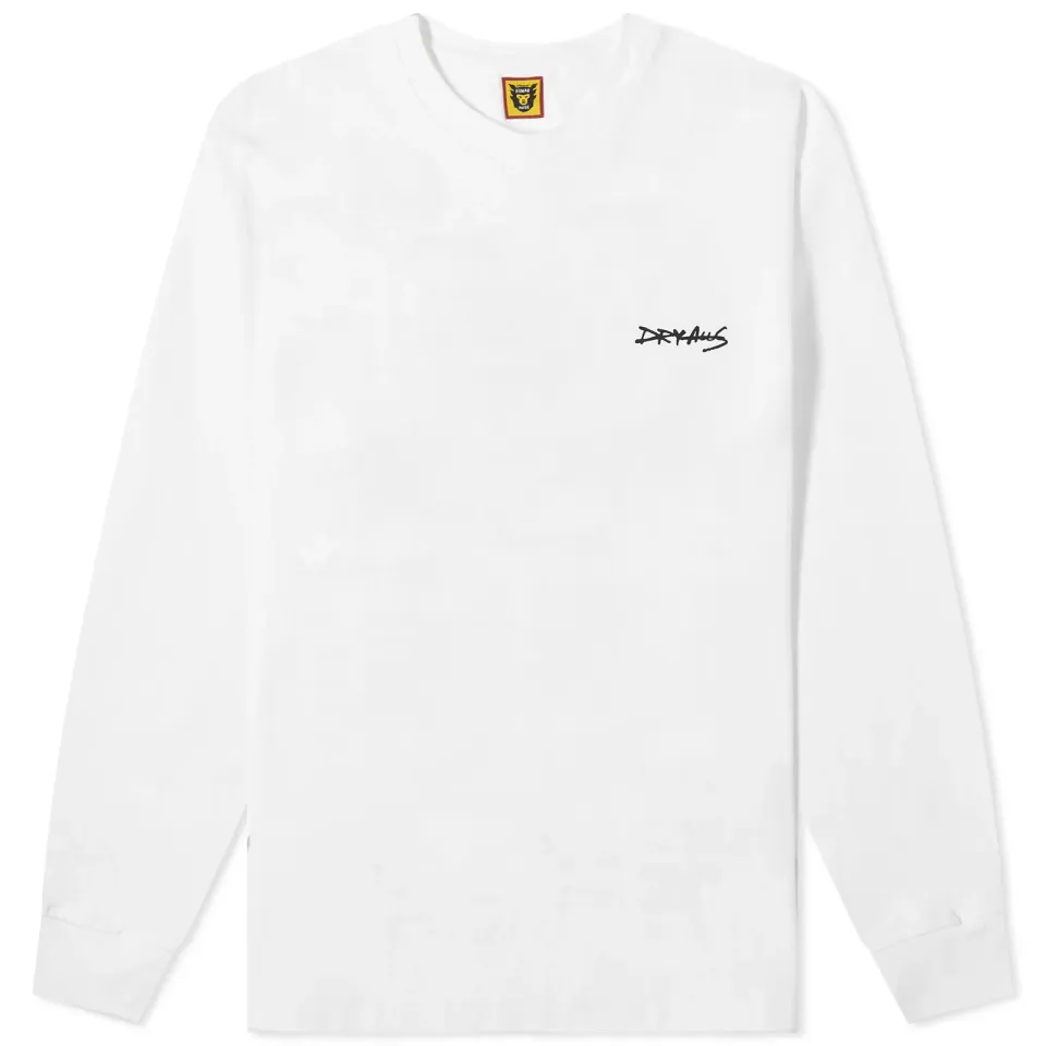 Heart Back Print Long Sleeve T-Shirt