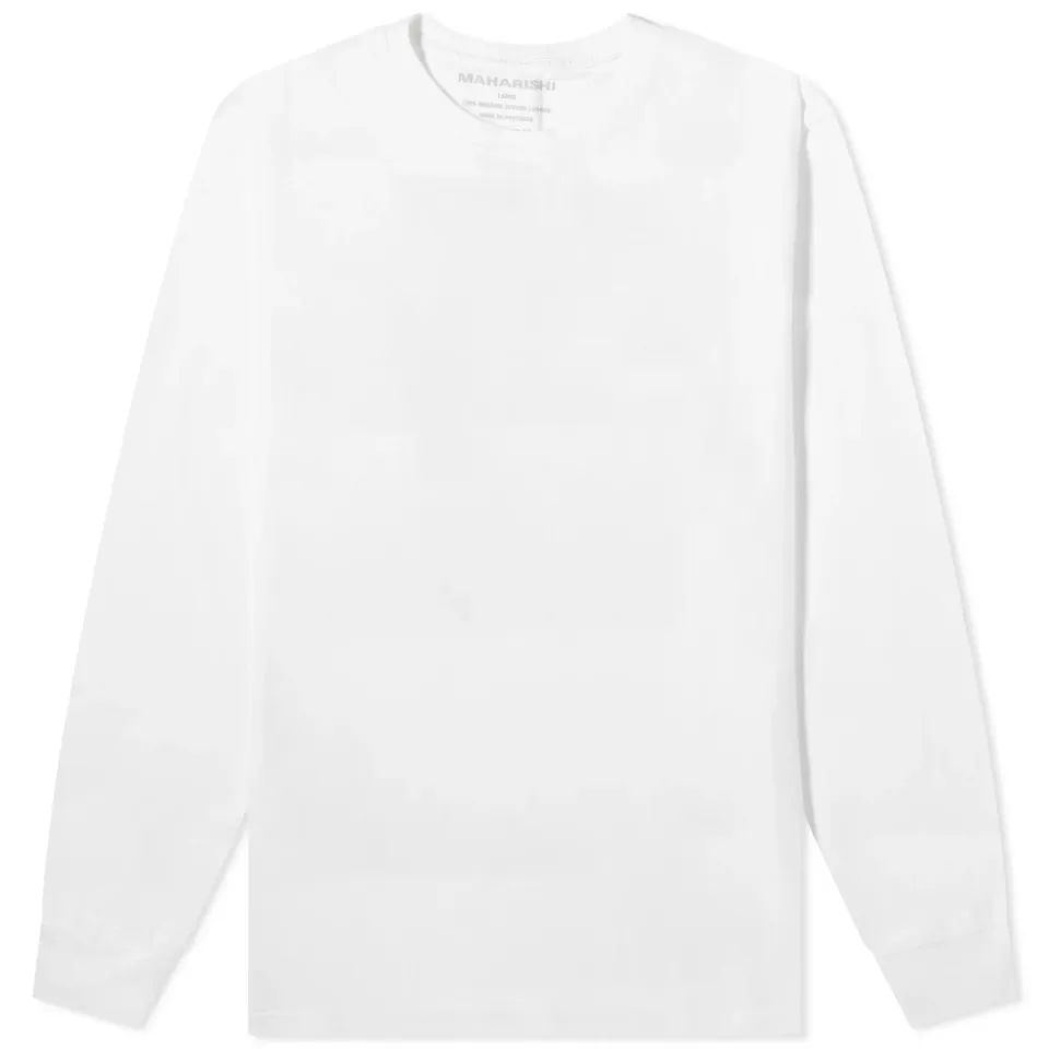 Long Sleeve Firefighter Print T-Shirt