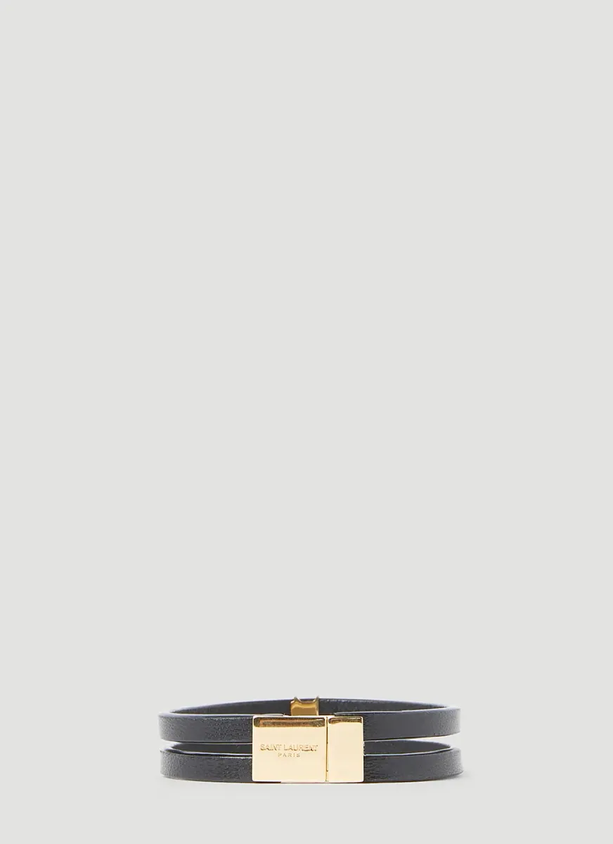 Double-Strap Monogram Bracelet