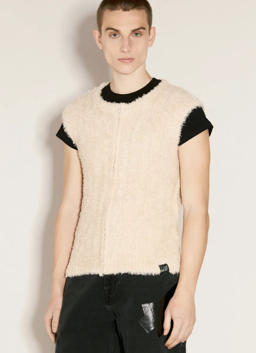 Ratty Zip-Up Gilet