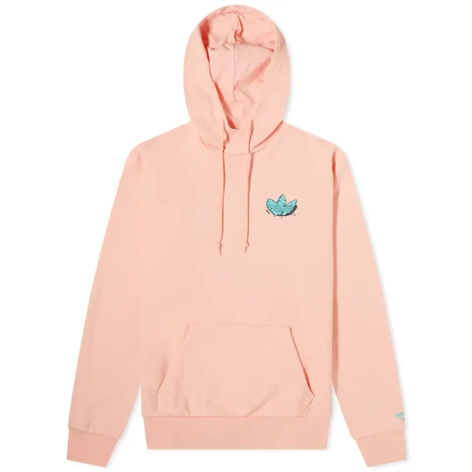 Graphic Trefoil Logo Hoody