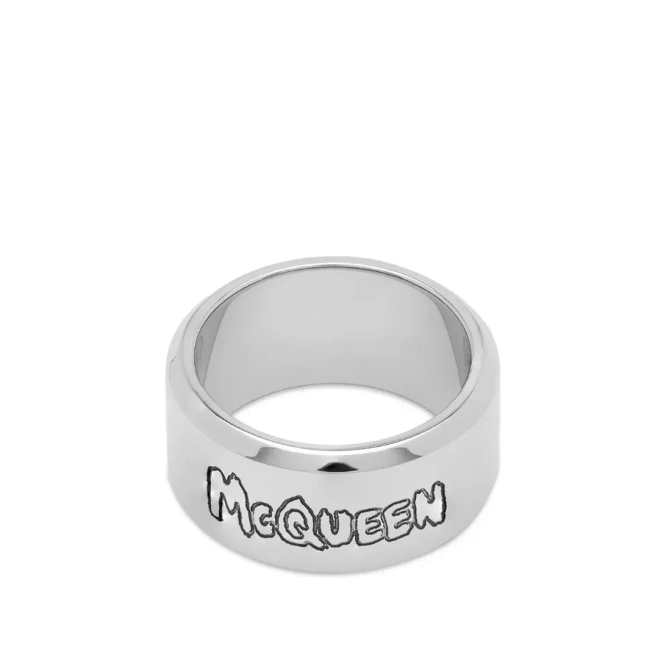 Grafitti Logo Ring