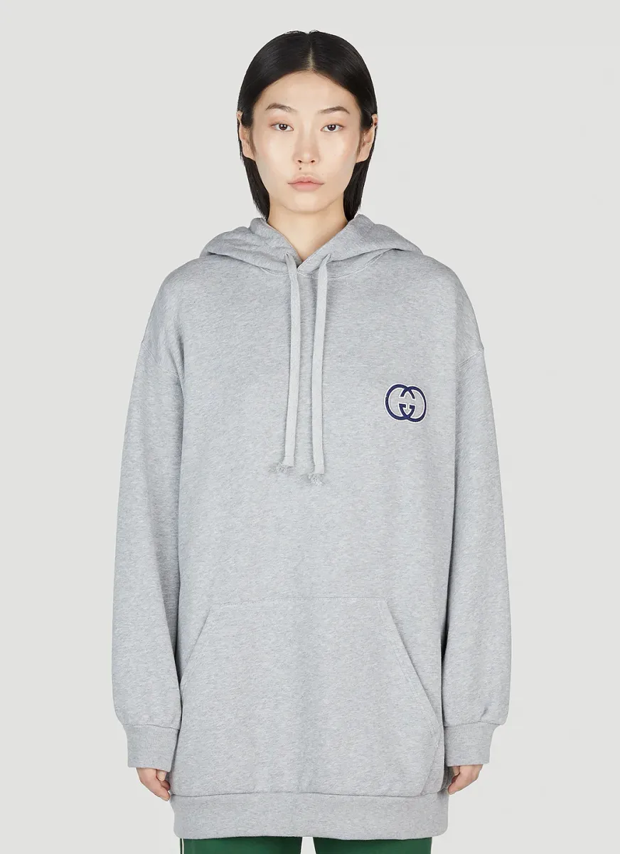 Interlocking G Oversized Hooded Sweatshirt