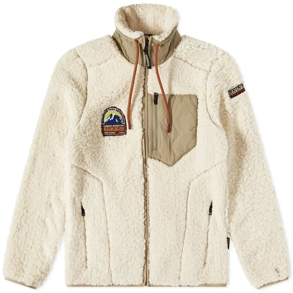 Borg Fleece Full Zip Jacket