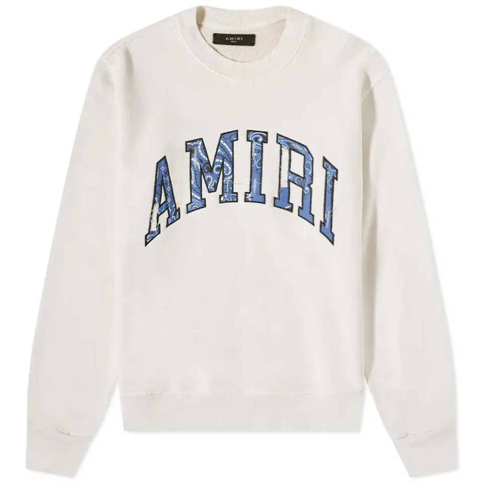 Bandana Applique Crew Sweat