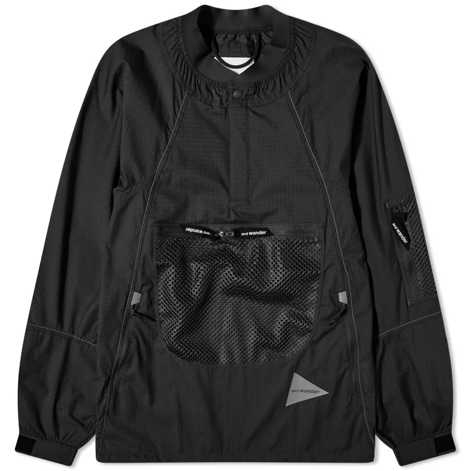 Breathable Ripstop Pullover Jacket