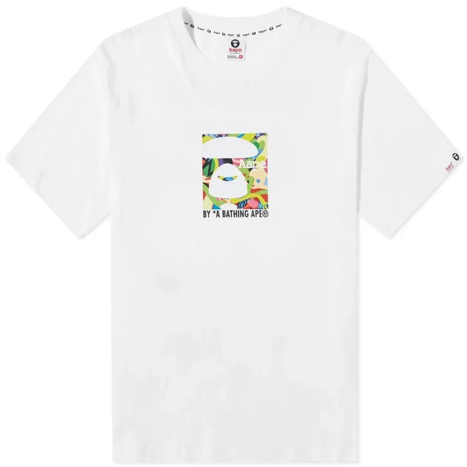 AAPE x Eric Inkala Box Logo Tee