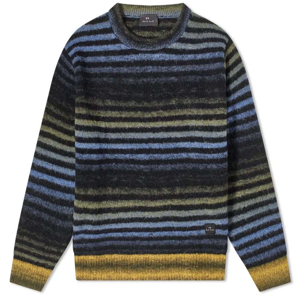 Stripe Crew Knit