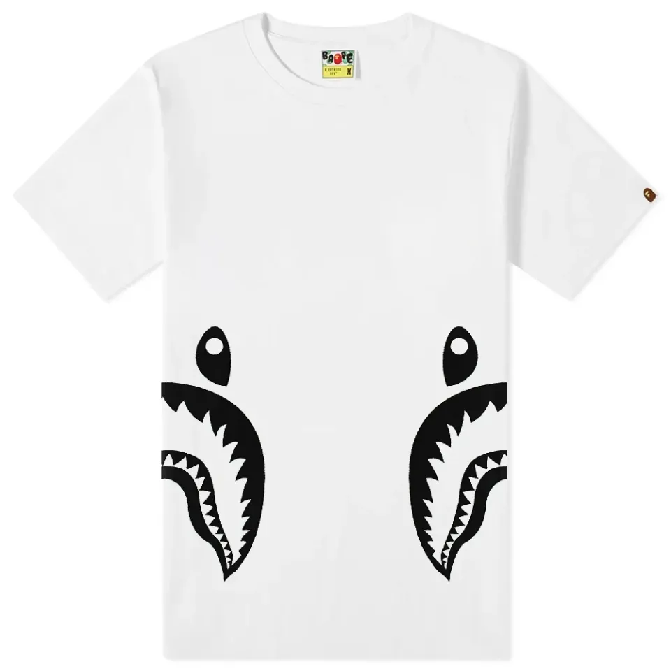 Bicolor Side Shark T-Shirt