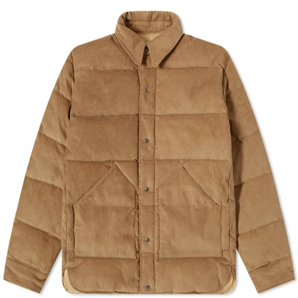 Corduroy Down Shirts Jacket
