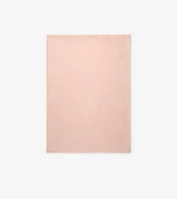 Floral Crest Silk Scarf in Compact pink