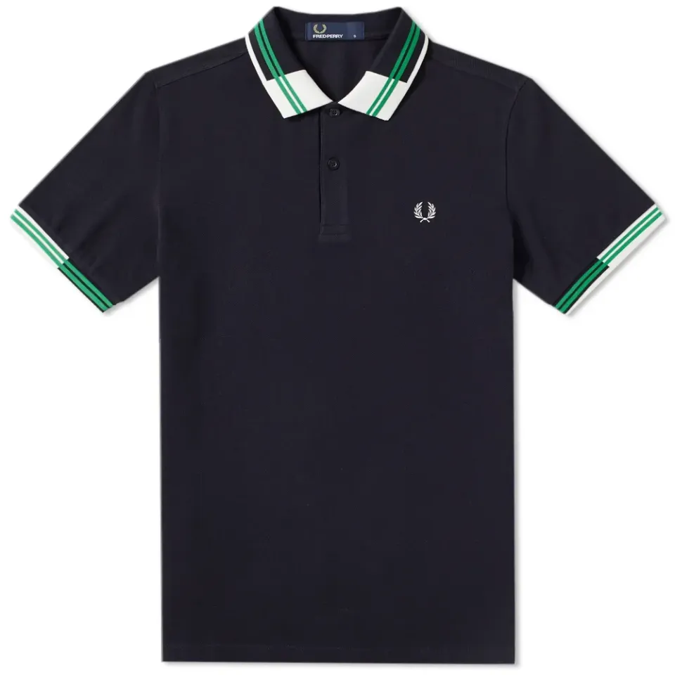 Fred Perry Bold Tipped Pique Polo