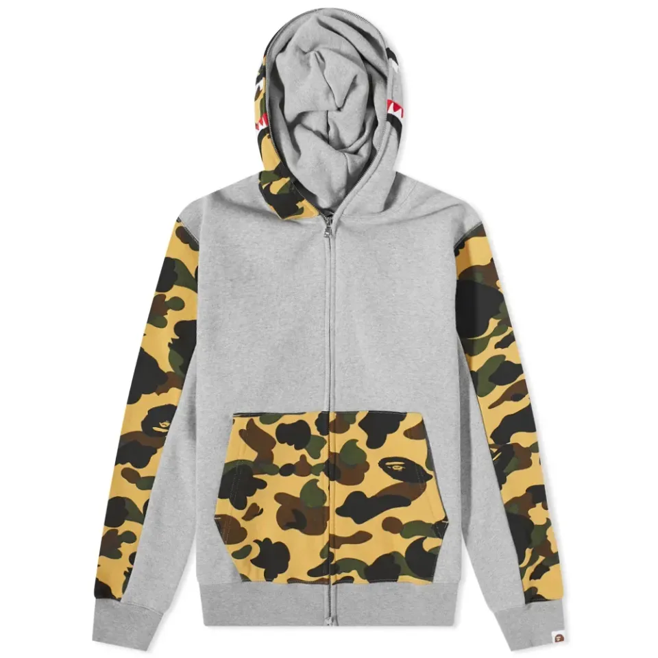 1st Camo Shark Full Zip Hoody