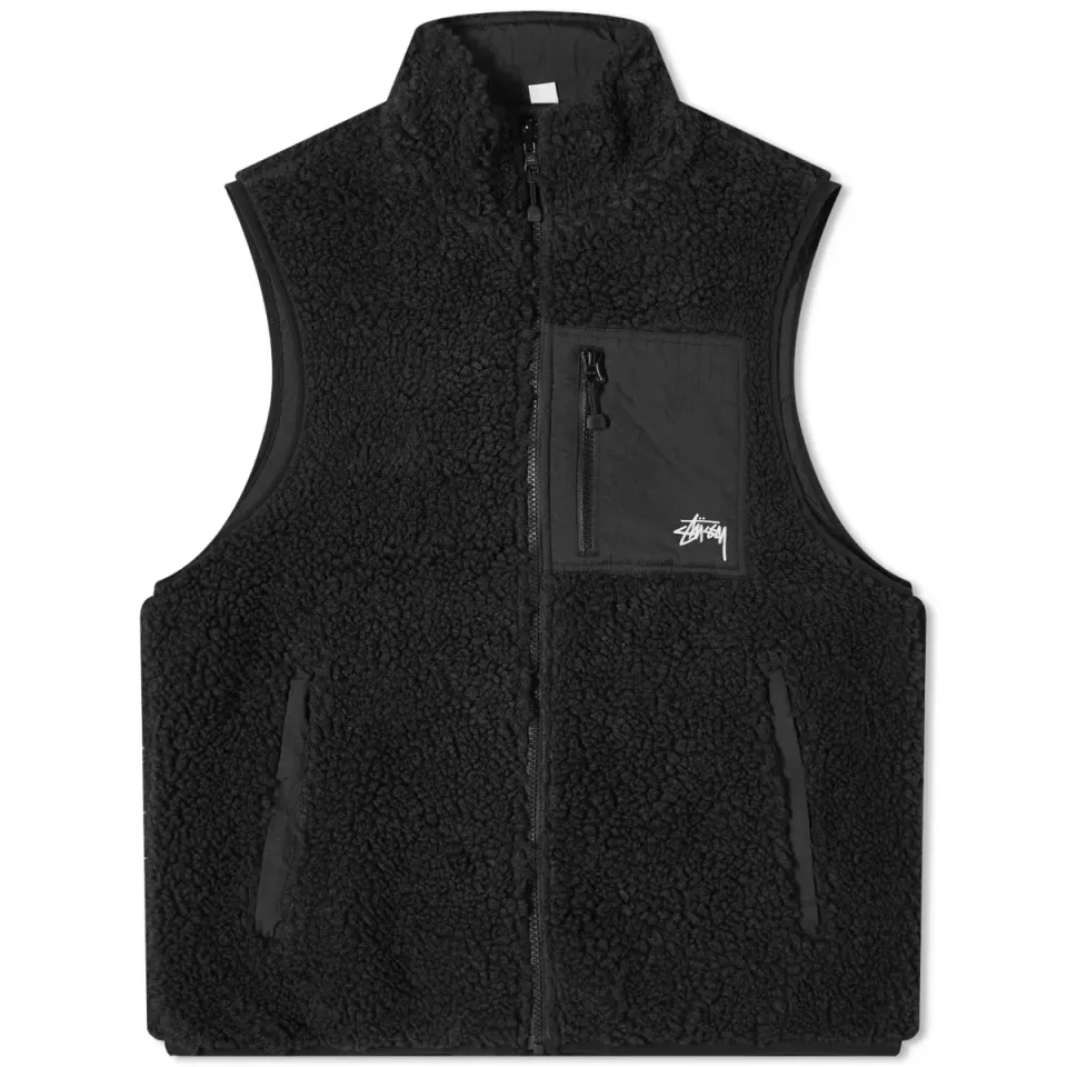 Sherpa Reversible Fleece Vest
