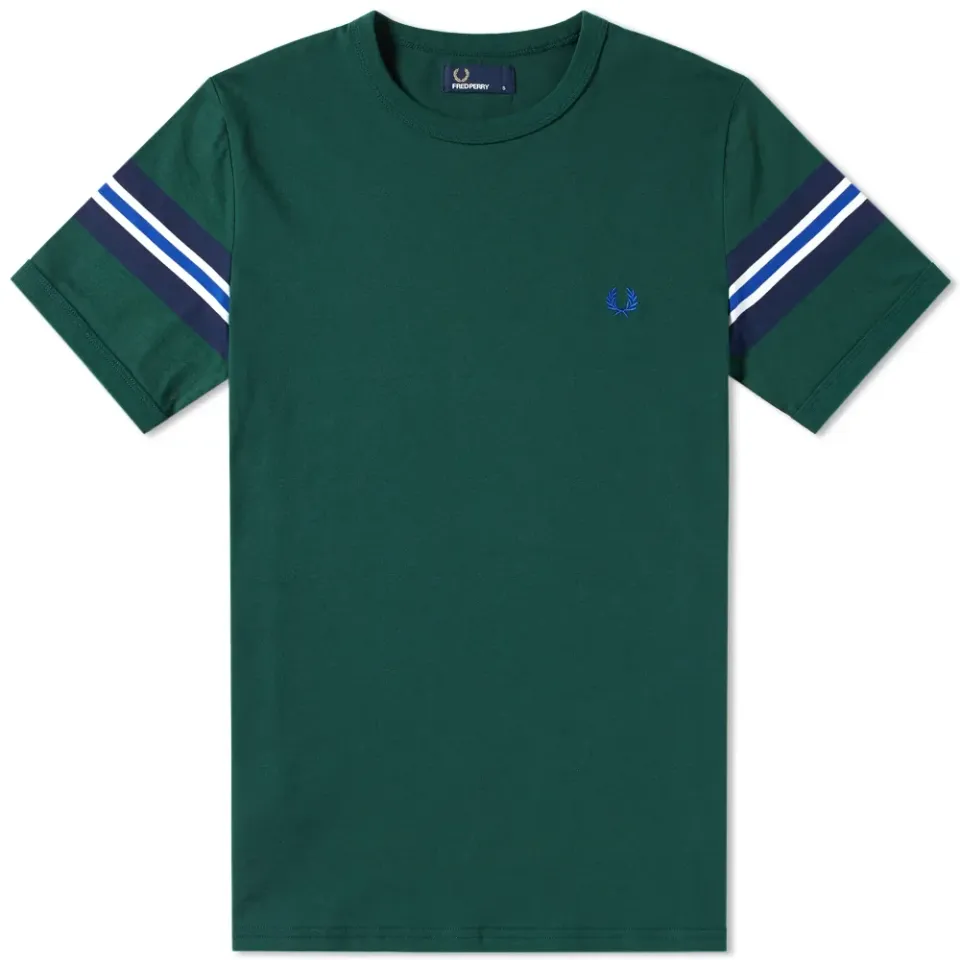 Fred Perry Bomber Sleeve Tee