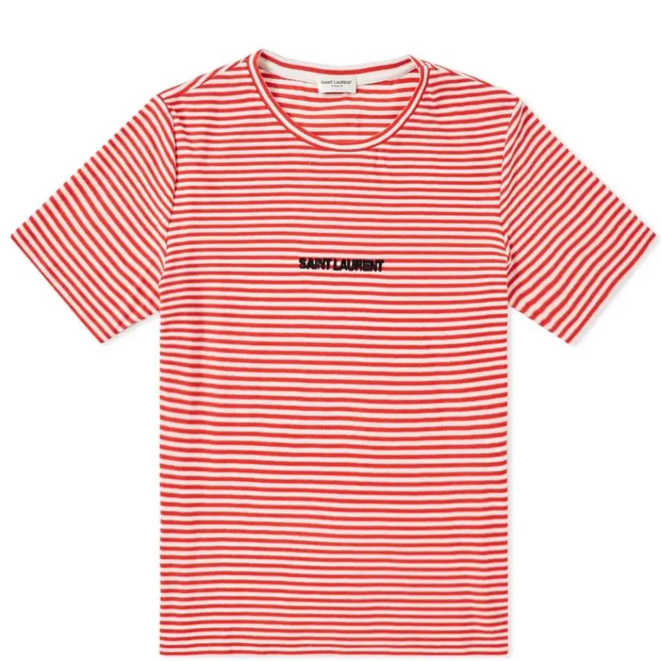 Stripe Archive Logo Tee