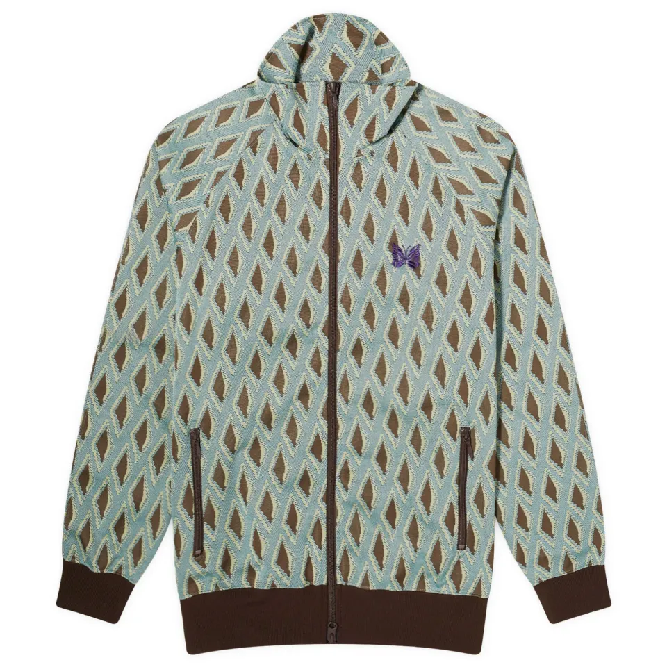 Poly Jacquard Track Jacket