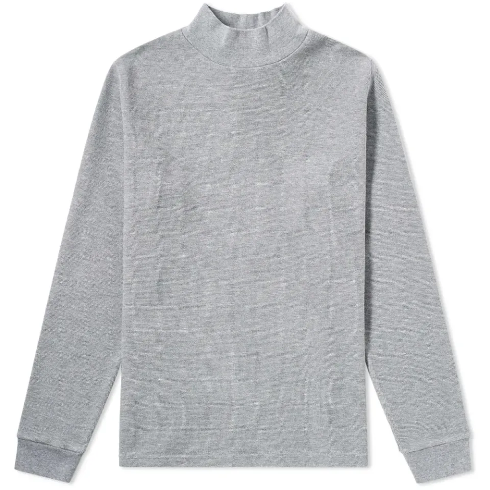 Hi Neck Long Sleeve Tee
