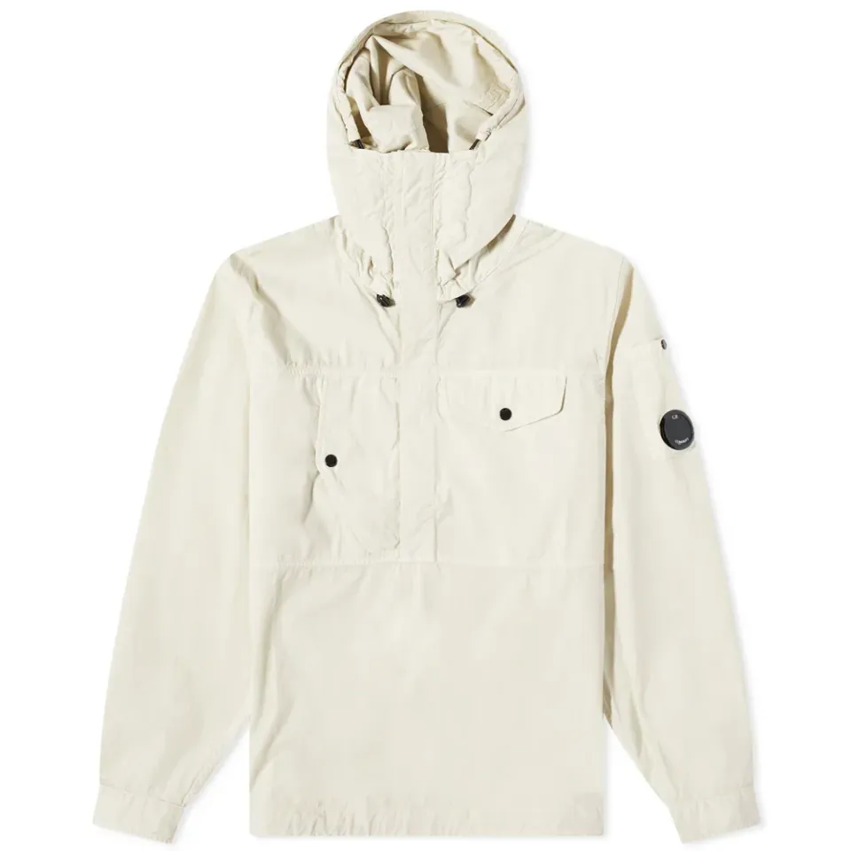 Arm Lens Popover Hooded Overshirt