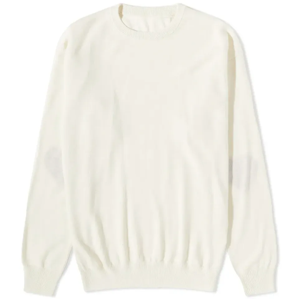 SOPHNET Heart Elbow Pattern Crew Knit