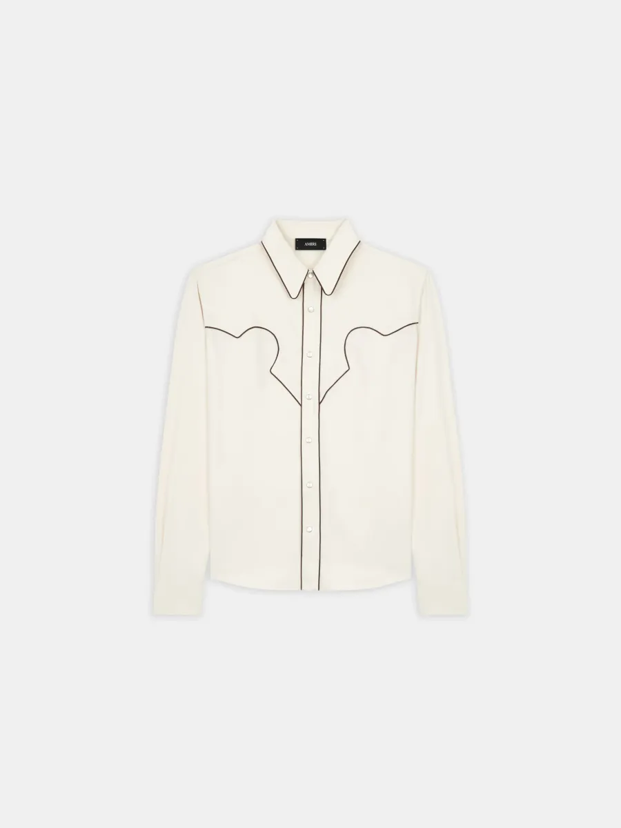 WESTERN SHIRT - Alabaster