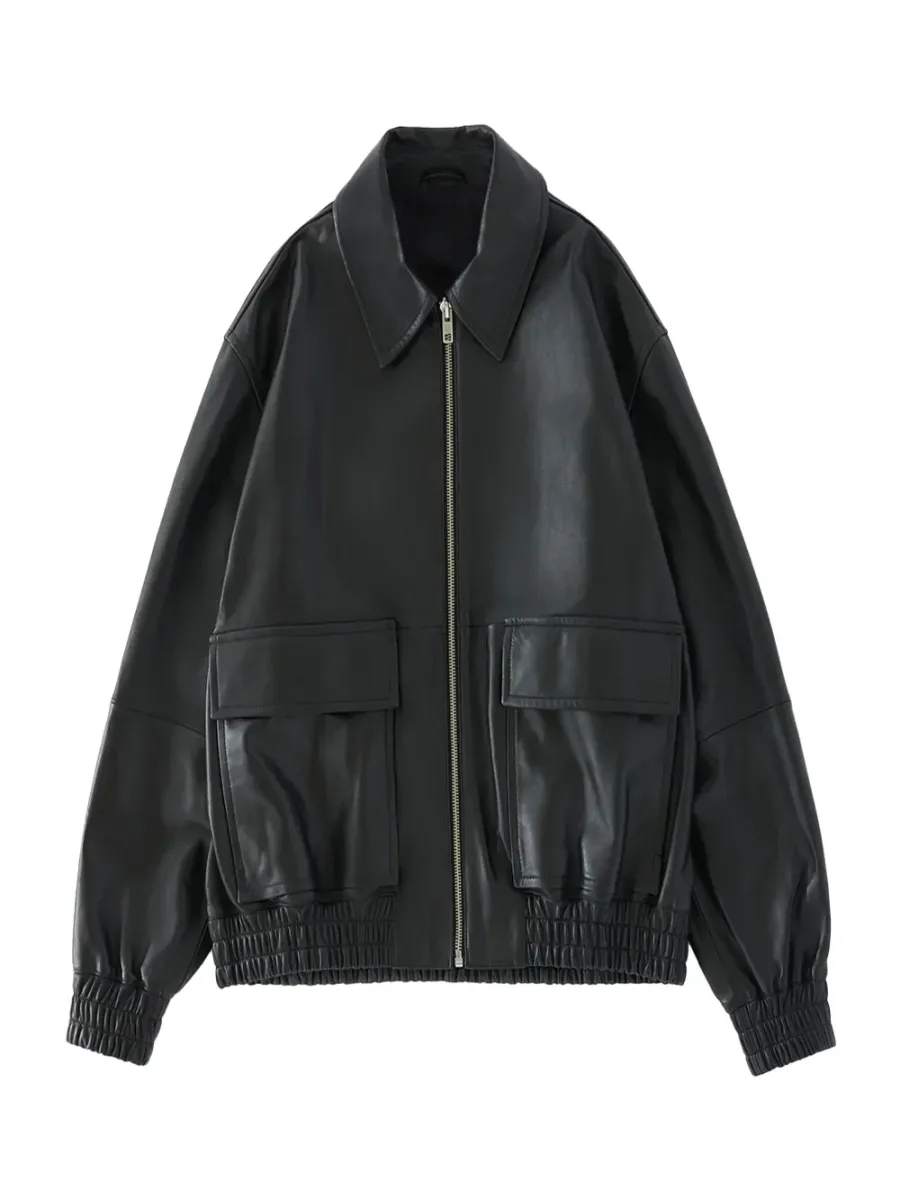 piston jacket Black