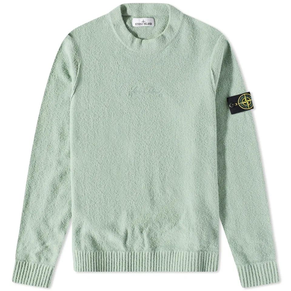 40th Anniversary Boucle Mock Neck Knit